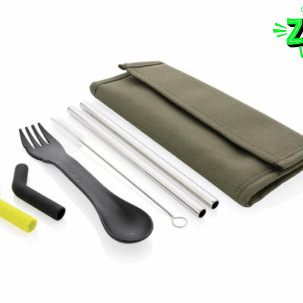 Set tacamuri Zero Waste - verde