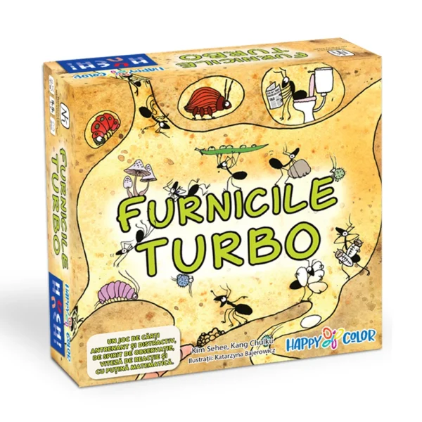 Joc de societate - Furnicile Turbo, Huch and Friends, 7 + ani