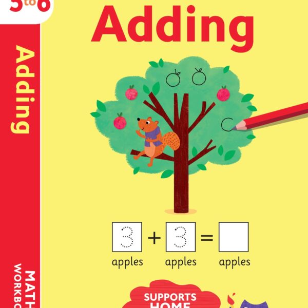Carte pentru copii, Usborne, Workbooks Adding, 5-6 ani+