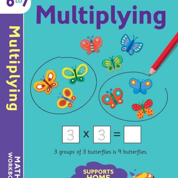 Carte pentru copii, Usborne, Workbooks Multiplying, 6-7 ani+
