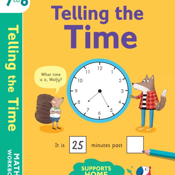 Carte pentru copii, Usborne, Workbooks Telling the Time, 7-8 ani+