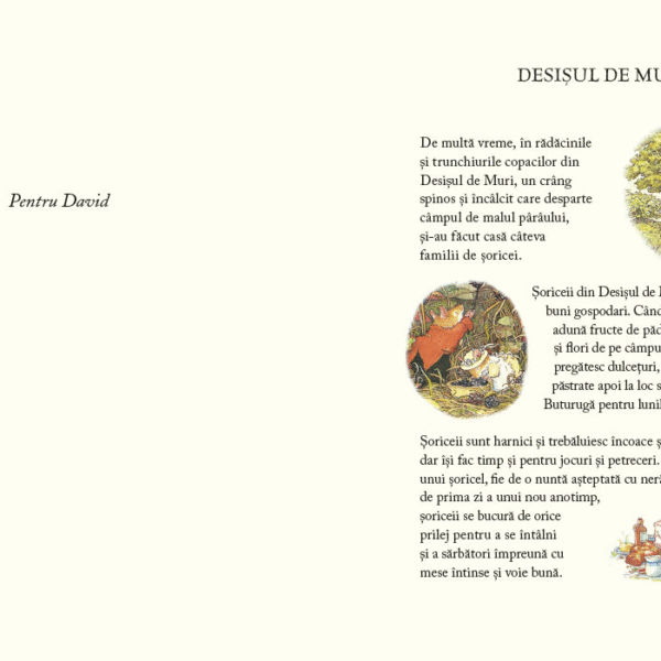 Alternative view of Desișul de Muri. Poveste de primăvară