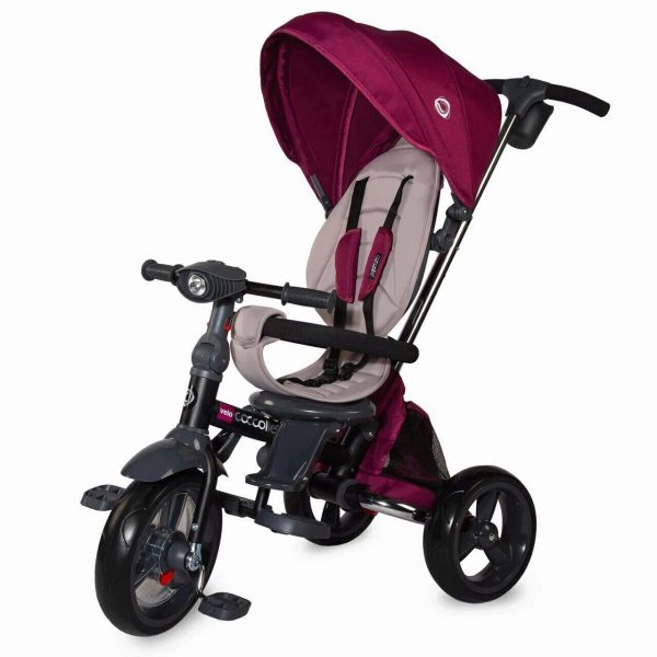 TRICICLETA MULTIFUNCTIONALA COCCOLLE 4IN1 CU SEZUT REVERSIBI Violet