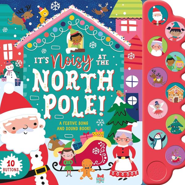 KIDSBOOKS SEARCH & FIND 10 BUTTON SOUND BOOK - CHRISTMAS