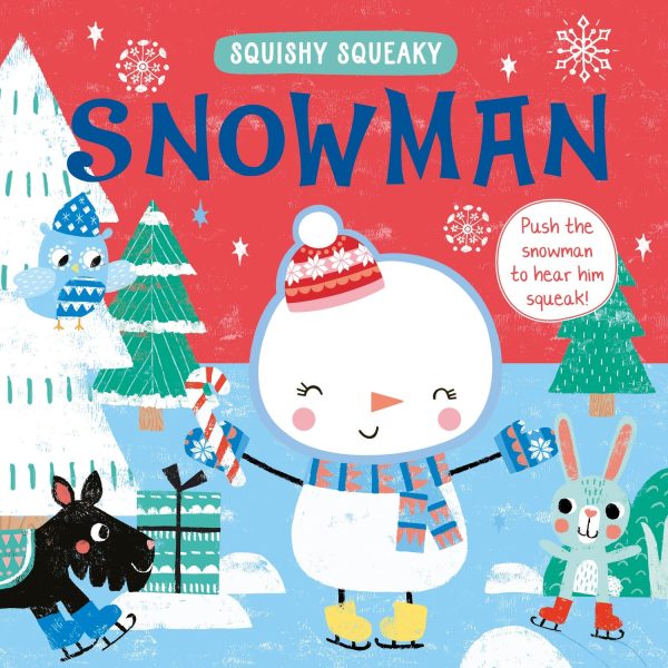 CHRISTMAS SQUEAKY BOARD BOOK - SNOWMAN