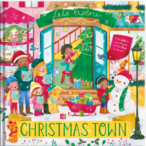 CHRISTMAS NATURE DIE-CUT BOOKS - CHRISTMAS VILLAGE