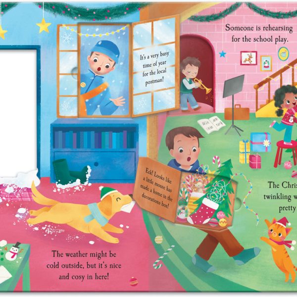 Alternative view of CHRISTMAS NATURE DIE-CUT BOOKS - CHRISTMAS VILLAGE